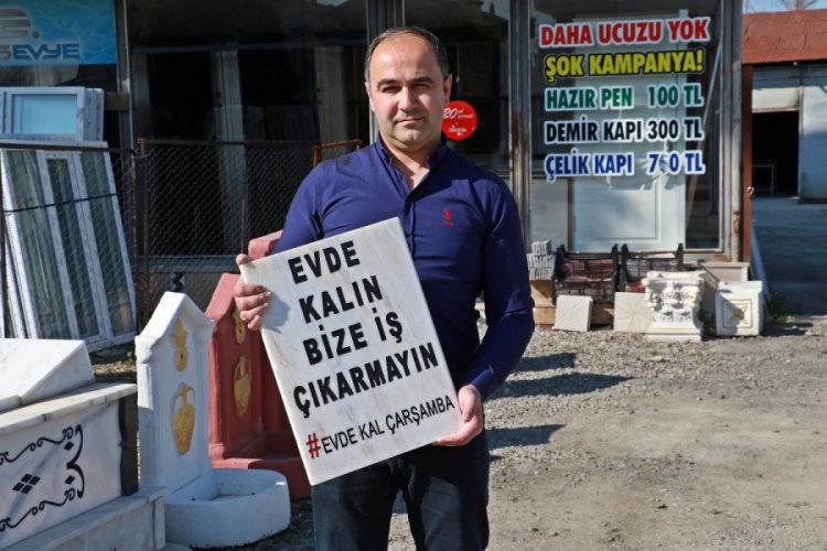 "Evde kalın bize iş &ccedil;ıkarmayın"