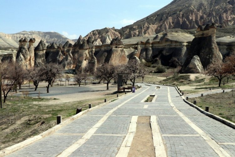 Kapadokya'yı 18 g&uuml;nde 54 bin 382 turist ziyaret etti