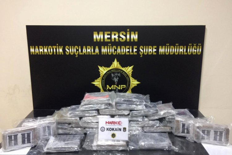 34 kilo 795 gram kokain ele ge&ccedil;irildi