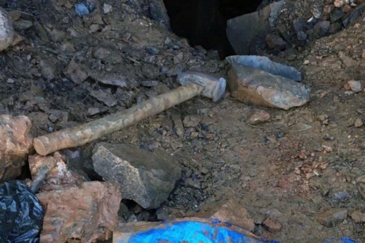 Jandarmadan ka&ccedil;ak kazı operasyonu
