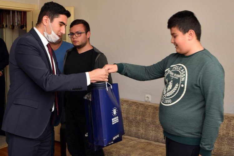 Bursa'da istek cepten, toplar Başkan'dan