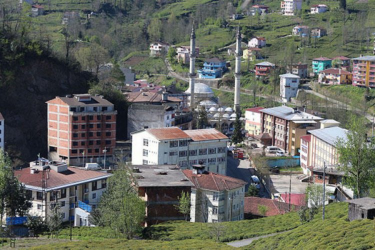 Rize'nin Kalkandere il&ccedil;esinde karantina hazırlığı