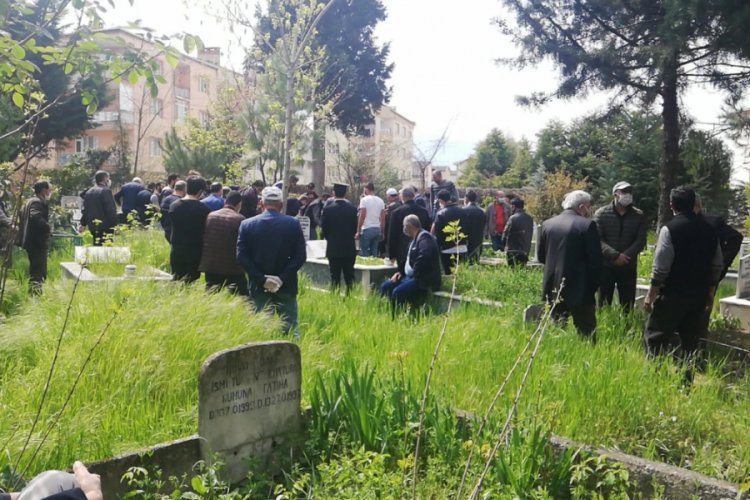 Bursa'da hayatını kaybeden Kıbrıs Gazisi toprağa verildi