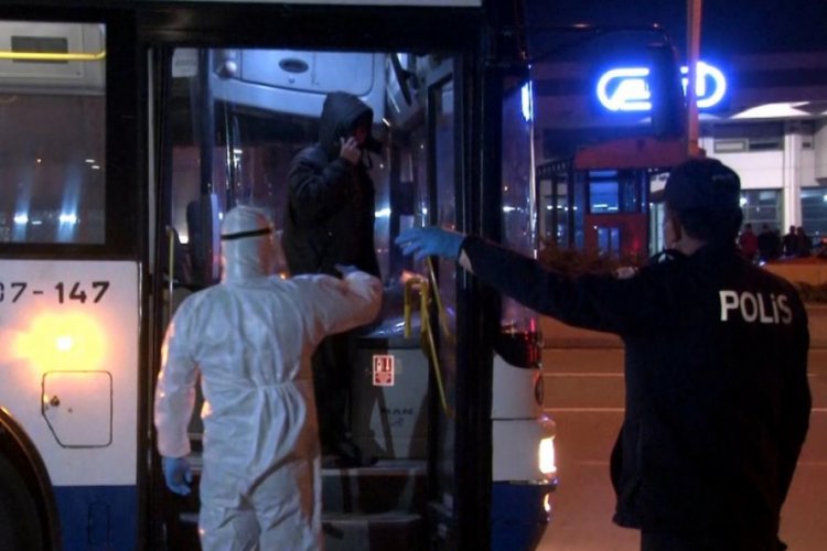 Başkentte EGO otob&uuml;s&uuml;nde 'koronavir&uuml;s' ş&uuml;phesi