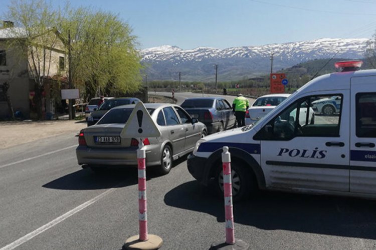 İkameti olmayan &ccedil;alışanların Elazığ'a giriş ve &ccedil;ıkışına yasak