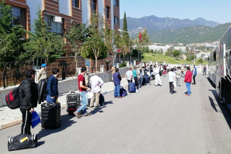 Karantina s&uuml;releri dolan 244 vatandaş evlerine g&ouml;nderildi
