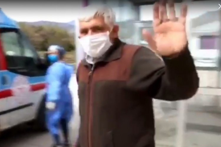 70 yaşına rağmen koronayı yendi