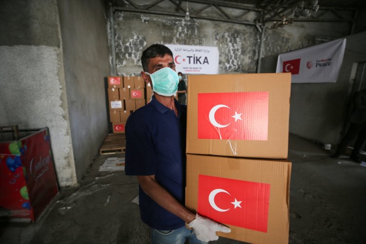 TİKA'dan Gazze'ye Kovid-19'la m&uuml;cadele yardımı