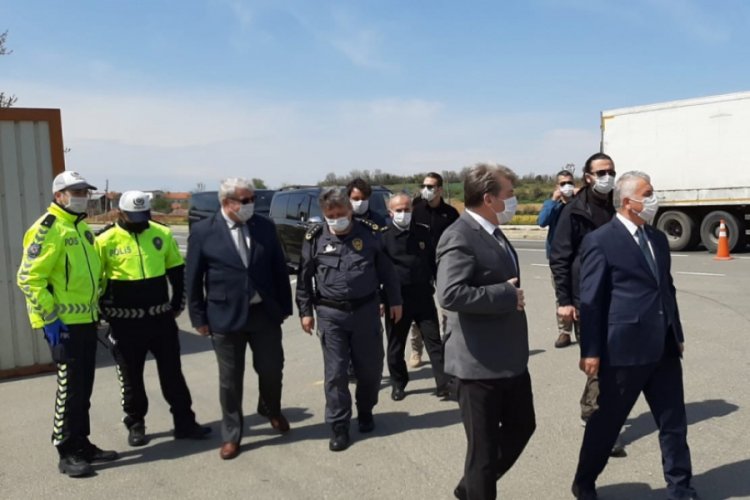Tekirdağ Valisi, Malkara sınır kontrol noktasını inceledi