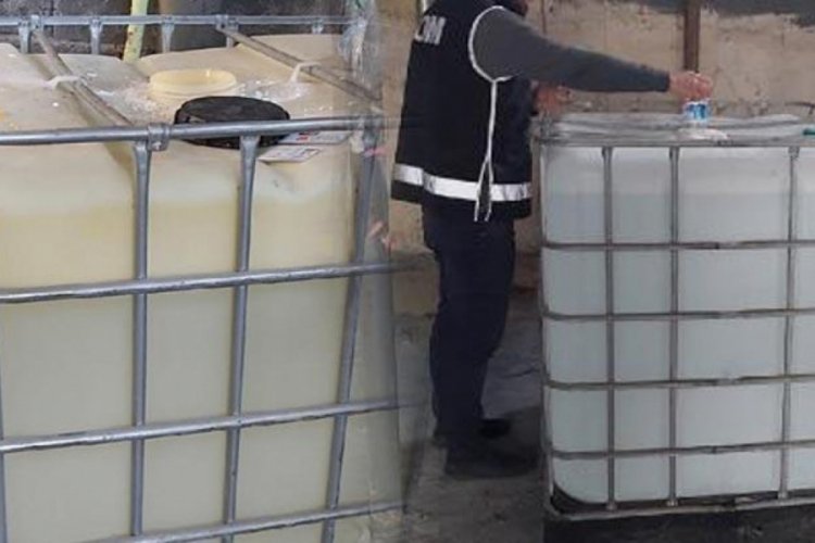 900 bin TL değerinde etil alkol ge&ccedil;irildi