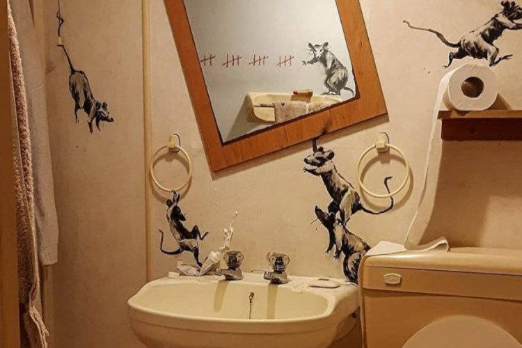 Banksy: Eşim evden &ccedil;alışmamdan nefret ediyor