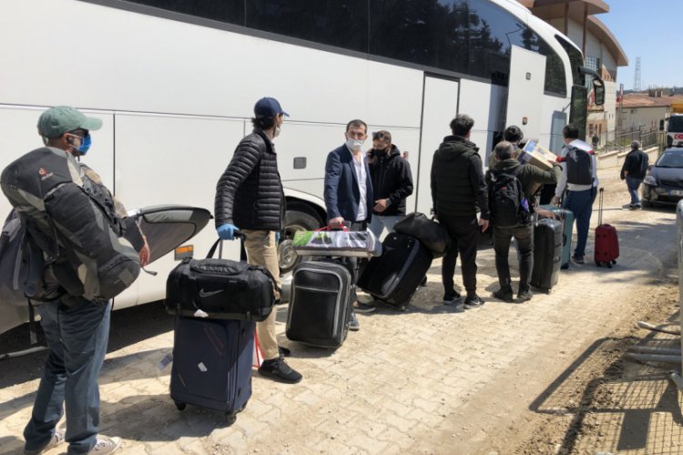 Bursa'da karantina yurtlarında tahliyeler s&uuml;r&uuml;yor!