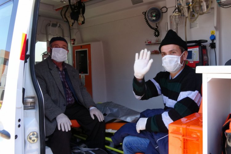 Bursa'da koronavir&uuml;s tedavisi sona eren 3 hasta taburcu oldu