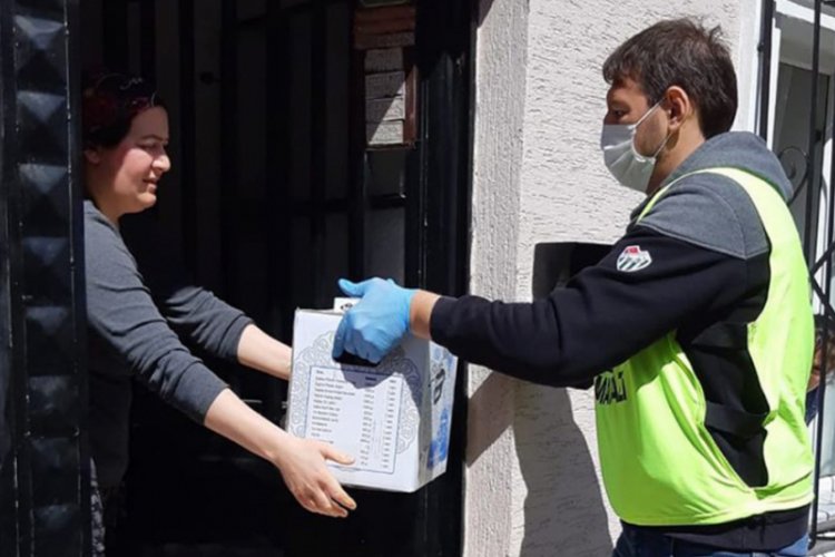 Bursa Osmangazi'de 1 haftada 24 bin 552 sosyal destek