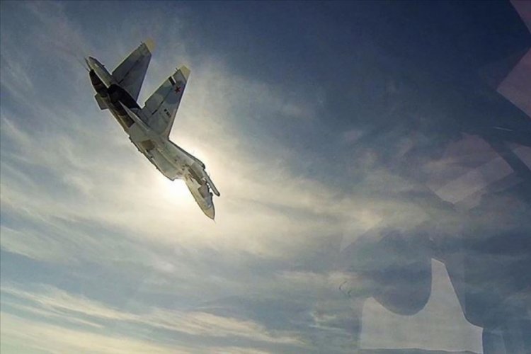 Rus u&ccedil;ağından ABD keşif u&ccedil;ağına Akdeniz'de tehlikeli &ouml;nleme