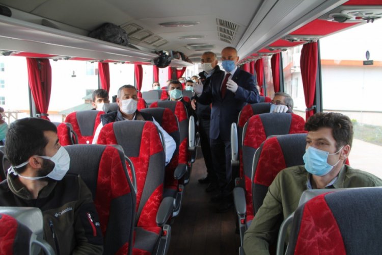 229 T&uuml;rk iş&ccedil;inin karantinası bitti