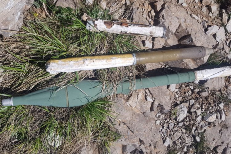 &Ccedil;ukurca ve Haftanin'de PKK'ya ait m&uuml;himmat ele ge&ccedil;irildi