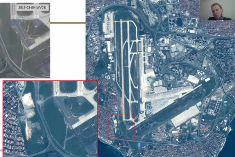 Aralarında Bursa da var... T&uuml;rkiye'nin boş kalan meydanları uzaydan g&ouml;r&uuml;nt&uuml;lendi