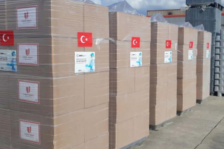 İKMİB'den sağlık &ccedil;alışanlarına 110 bin siper