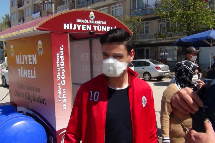 Bursa'da yasağa uymayanlar kameraya yakalandı