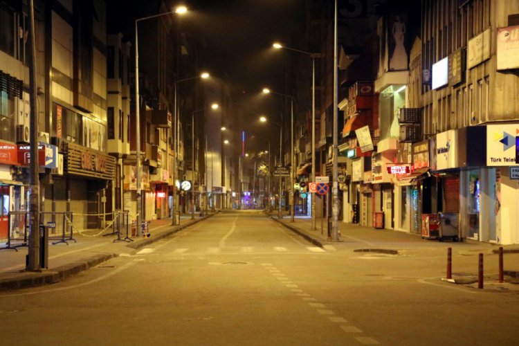 Zonguldak'ta sokaklar boş kaldı