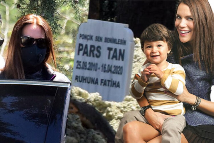 Ebru Şallı'nın evlet acısı! Pars'ın mezar taşı kahretti