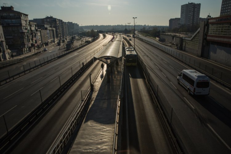 İstanbul'da yollar boş kaldı