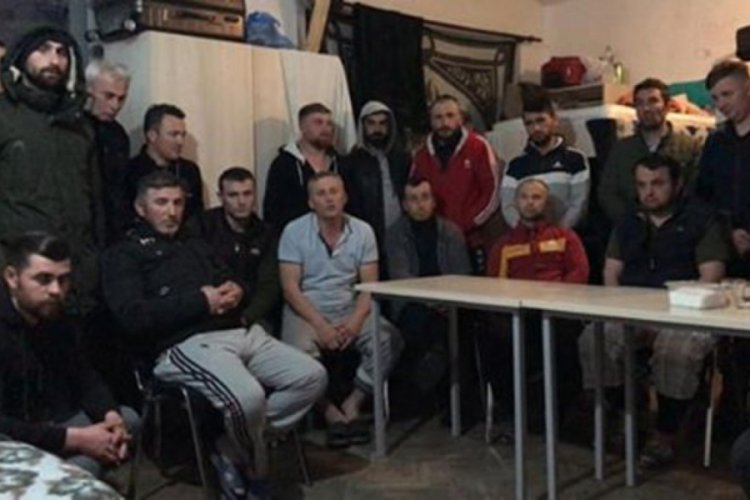 Bursa'da yurtta karantina altında tutulan iş&ccedil;iler memleketlerine g&ouml;nderildi