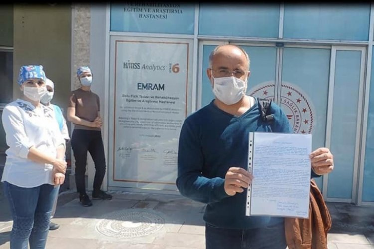 Koronavir&uuml;s&uuml; yenen sağlık m&uuml;d&uuml;rl&uuml;ğ&uuml; personeli taburcu oldu