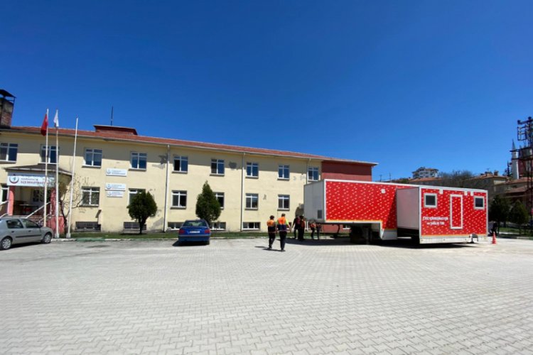 Bursa'da ANDA'nın kriz koordinasyon tırı, Harmancık halkına hizmet verecek