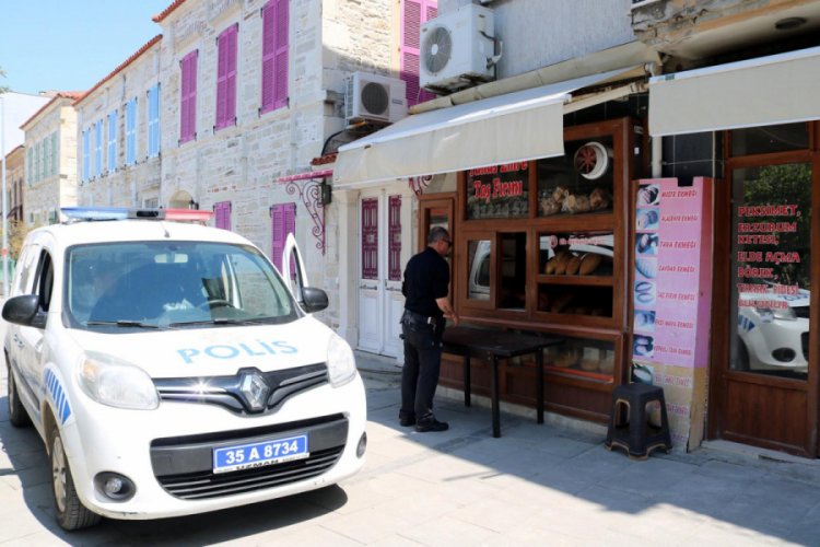 Fo&ccedil;a'da tedbirlere uymayanlara 140 bin lira ceza