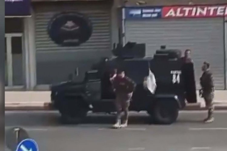 &Ouml;zel harekat polisine drone ile &ccedil;ikolata