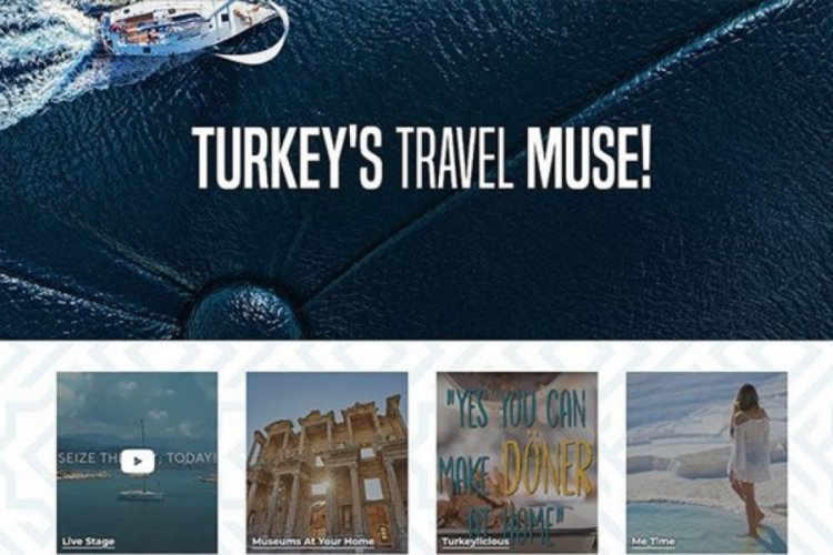 T&uuml;rkiye'nin &ccedil;evrim i&ccedil;i tanıtım sitesi 'liveturkey.com' a&ccedil;ıldı