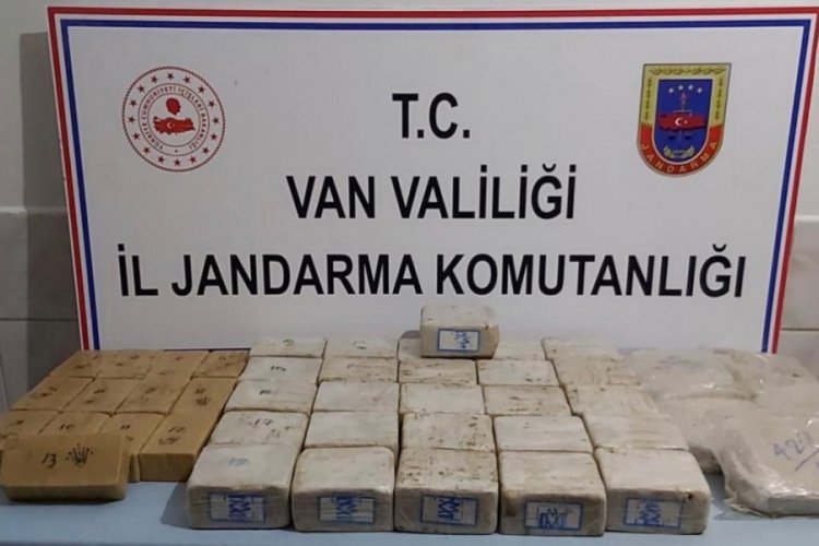 39 kilo eroin ele ge&ccedil;irildi