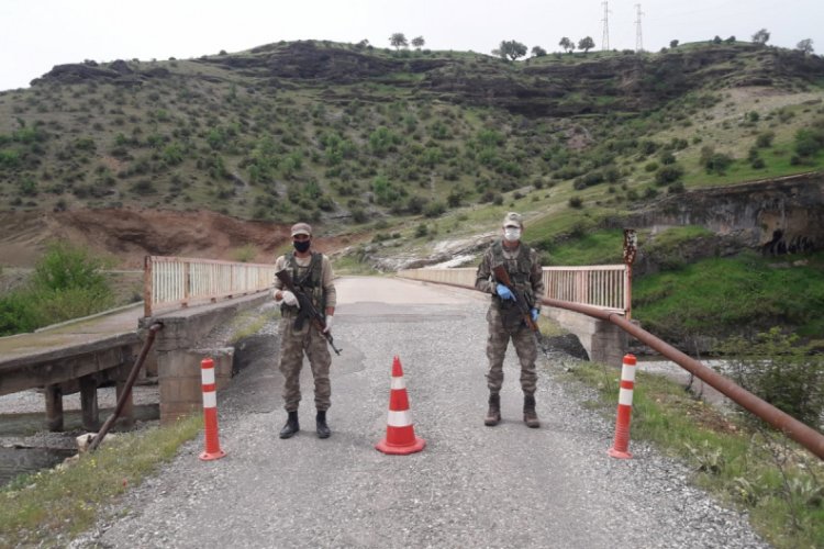Adıyaman'da 1 k&ouml;y ve mezraları karantinaya alındı