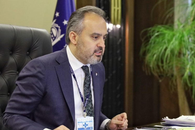 Bursa B&uuml;y&uuml;kşehir'de video konferans ile n&ouml;bet değişimi