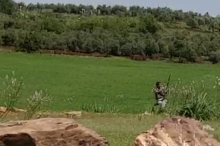 Rastgele havaya ateş a&ccedil;an kişi, yakalandı