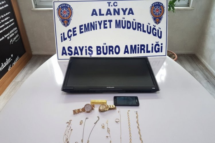 5 ayrı villadan hırsızlık yapan ş&uuml;pheli yakalandı