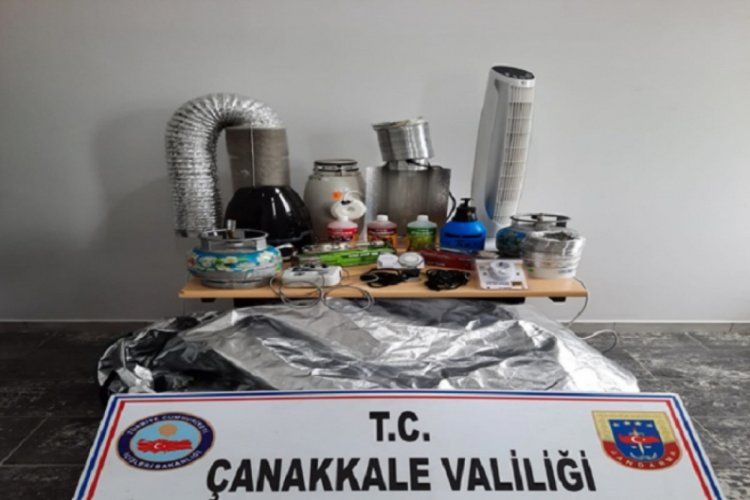 &Ccedil;anakkale'de uyuşturucu operasyonuna 2 tutuklama