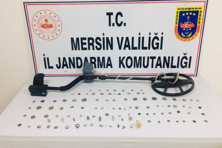 Mersin'de tarihi eser operasyonu