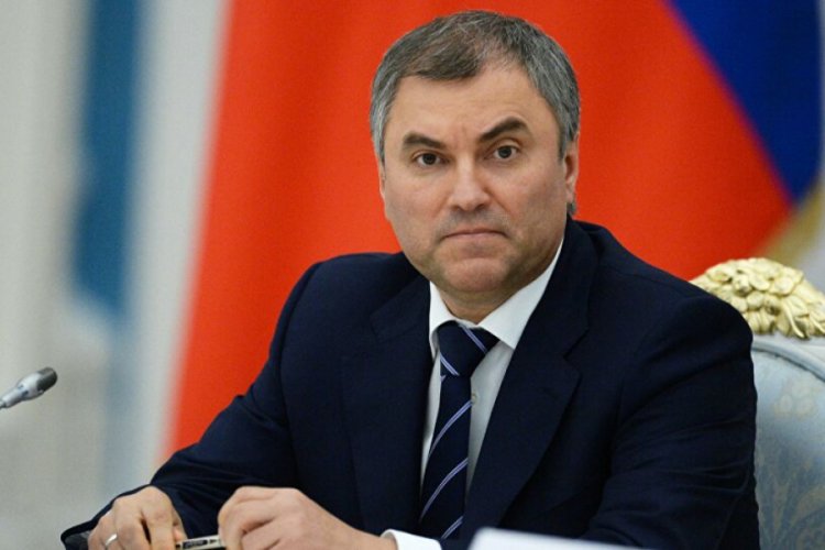 Rus Duması Başkanı Volodin, TBMM'nin a&ccedil;ılışının 100. yılını kutladı