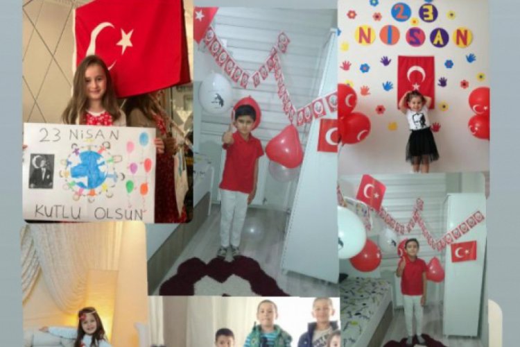 Bursalılardan gelen 23 Nisan videoları