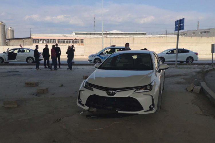 Beton dubalara &ccedil;arpan alkoll&uuml; s&uuml;r&uuml;c&uuml;ye 1200 lira ceza