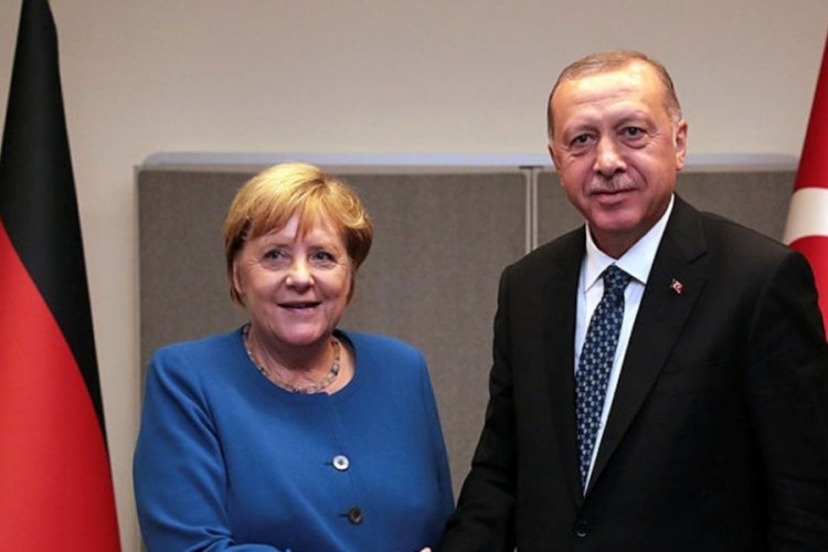 Cumhurbaşkanı Erdoğan, Angela Merkel ile telefonda g&ouml;r&uuml;şt&uuml;