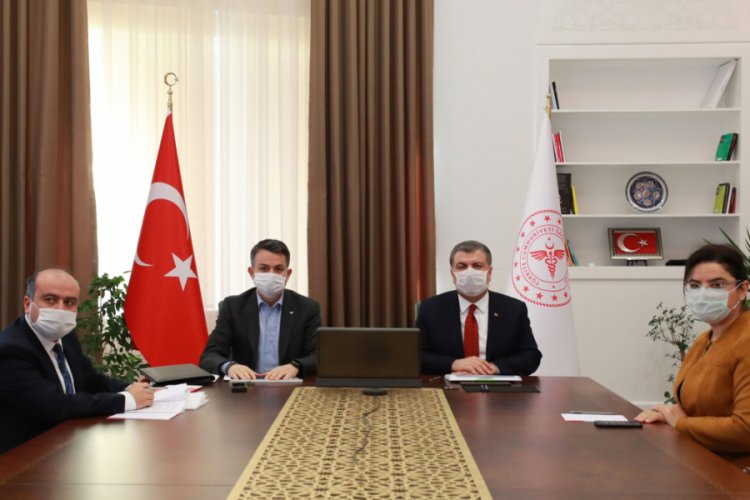 Bakan Koca ve Bakan Pakdemirli bir araya geldi