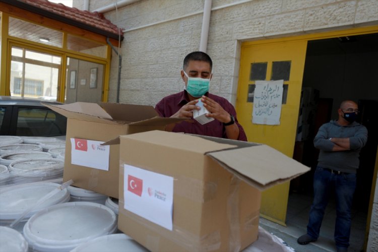 TİKA'dan Filistin'e koronavir&uuml;sle m&uuml;cadelede destek