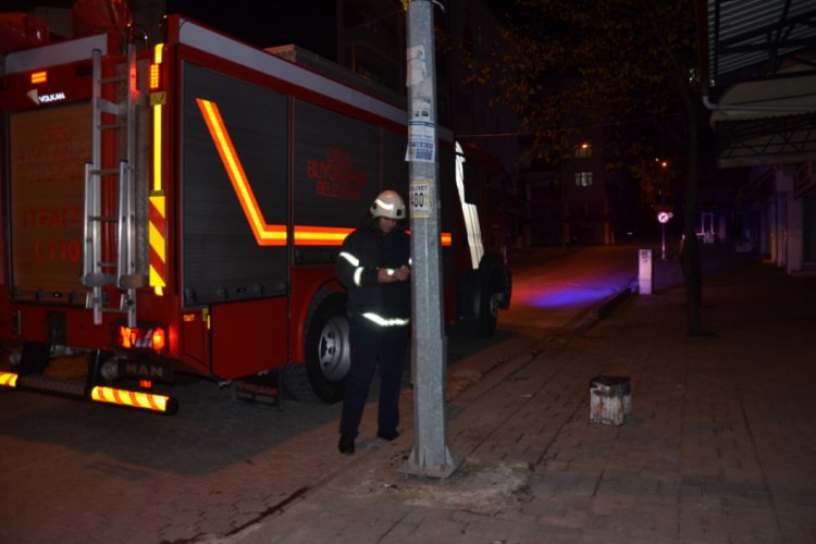 K&ouml;z dolu teneke panik yarattı