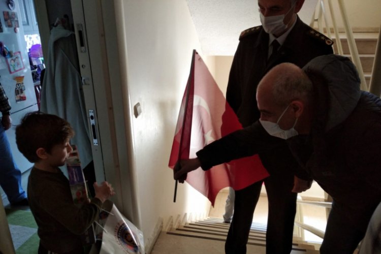 D&uuml;zce'de şehit &ccedil;ocukları da unutulmadı