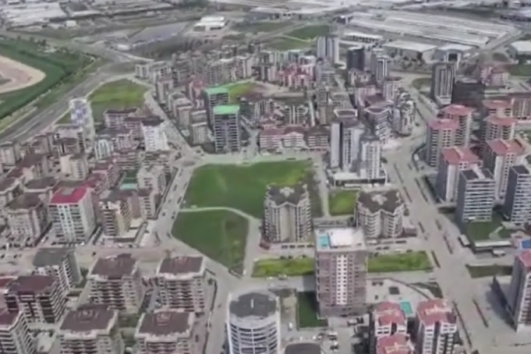 Bursa'da kısıtlamanın son g&uuml;n&uuml; helikopterli denetim