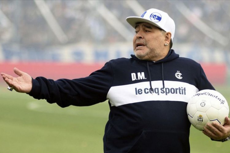 Maradona futbolu &ccedil;ok &ouml;zlemiş
